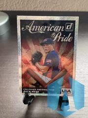 2019 Panini Donruss American Pride Rapture Zack Hess #AP23